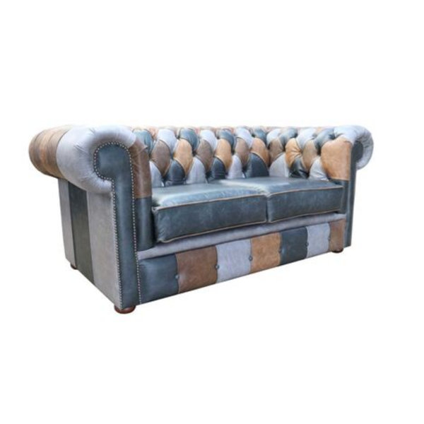 Designer Sofas For You Ltd 2 Seater Leather Sofa Wayfair.co.uk